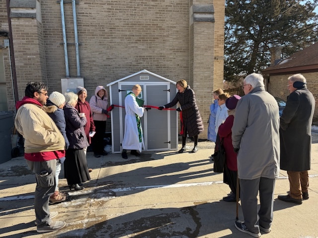 Community Fridge Project Ribbon Cutting Ceremony